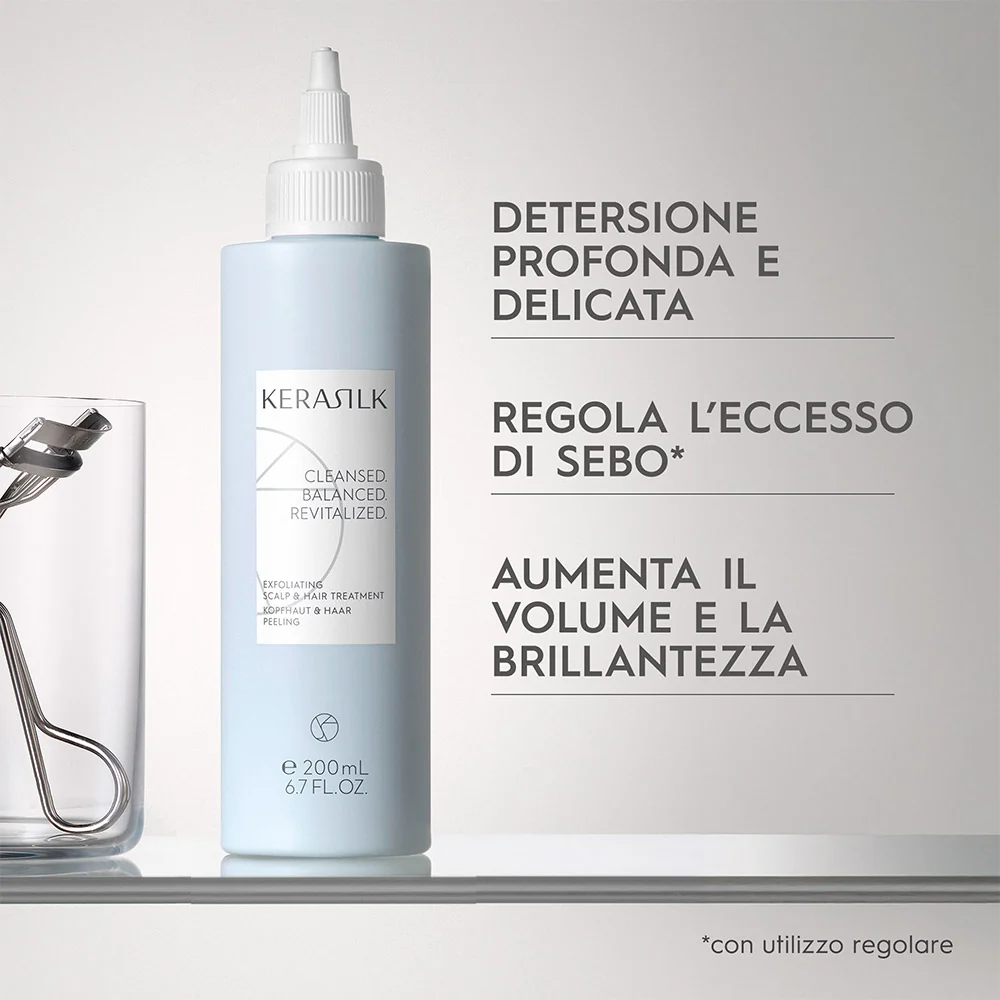 Kerasilk Exfoliating Scalp Treatment 200ml - pre-shampoo esfoliante - Image 3