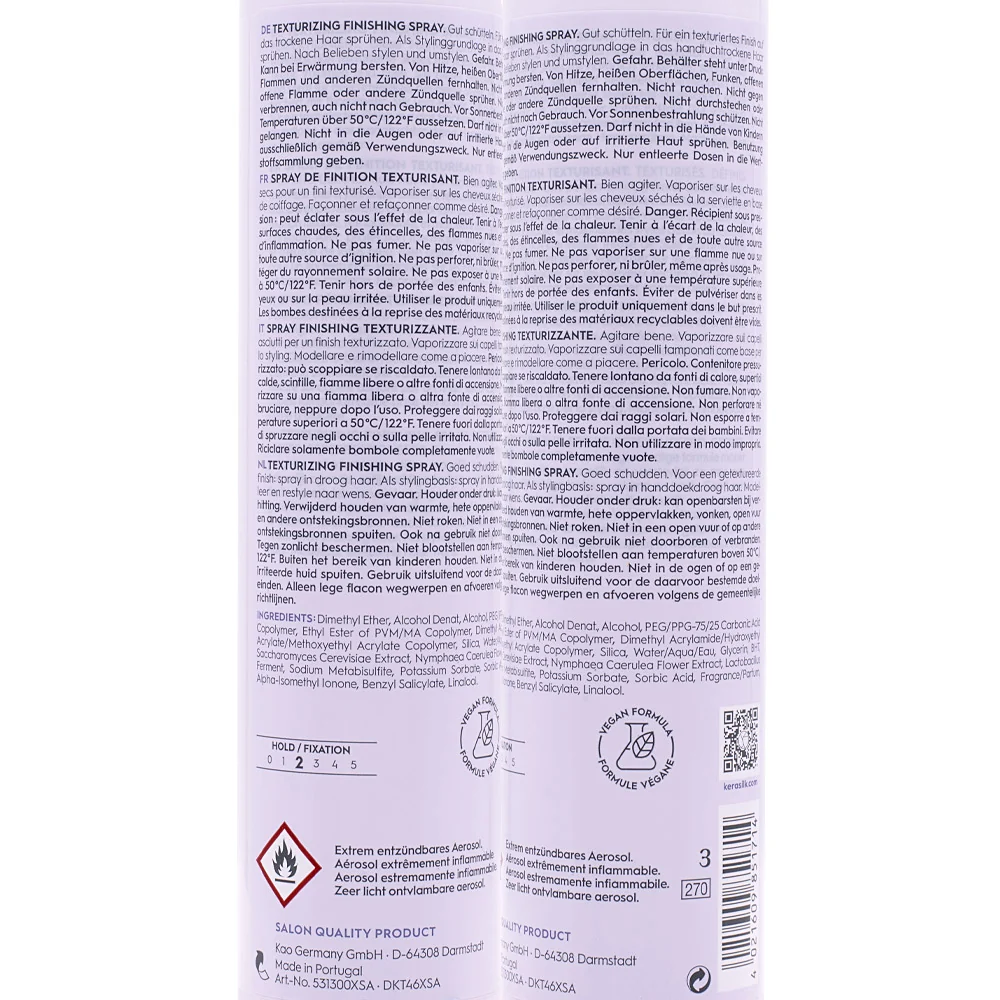 Kerasilk Styling Texturizing Finishing Spray 200ml - spray texturizzante - Image 4