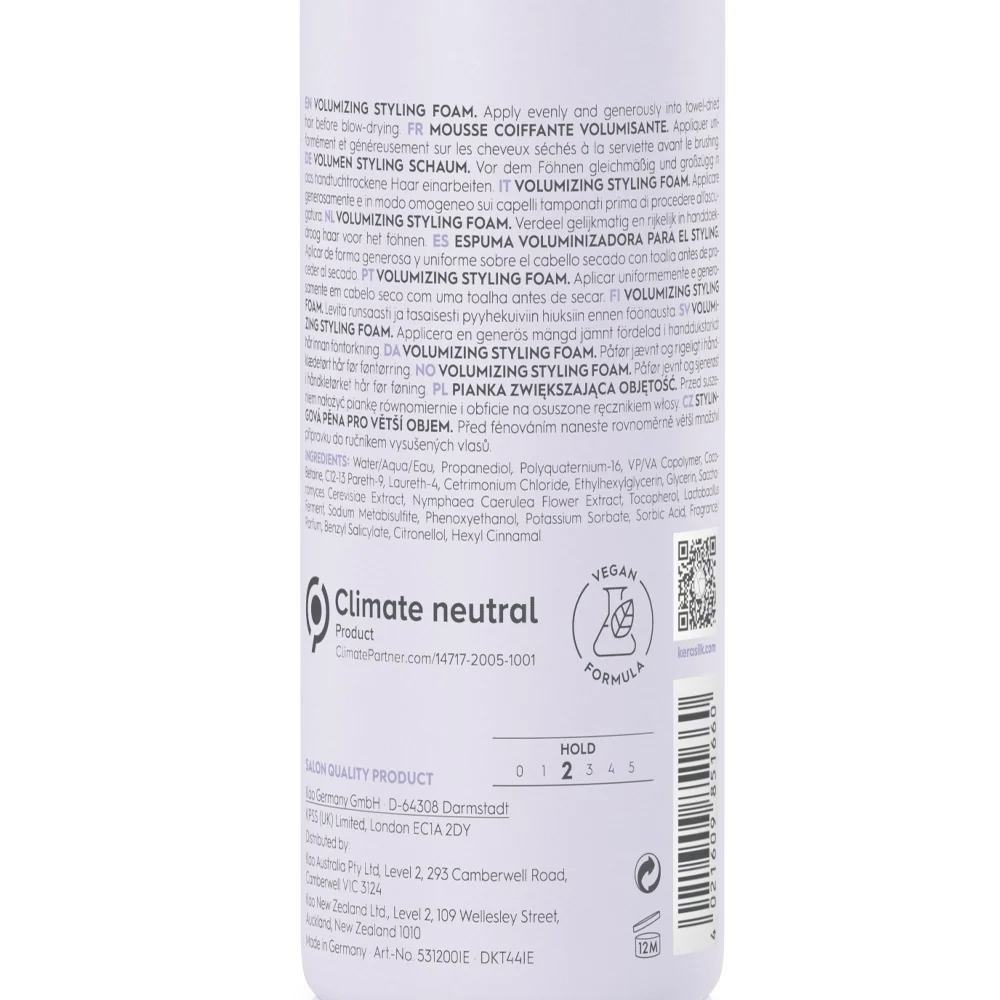 Kerasilk Styling Volumizing Foam 150ml - schiuma volumizzante - Image 3
