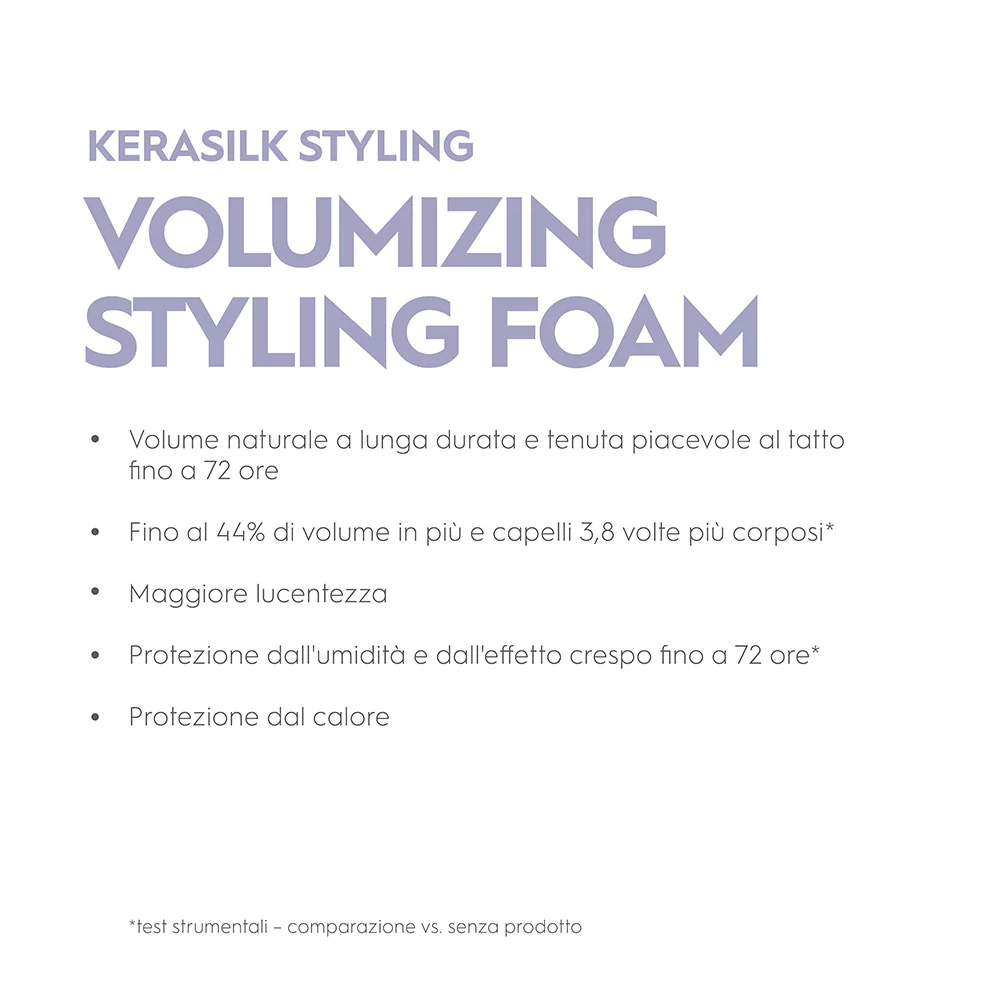 Kerasilk Styling Volumizing Foam 150ml - schiuma volumizzante - Image 5