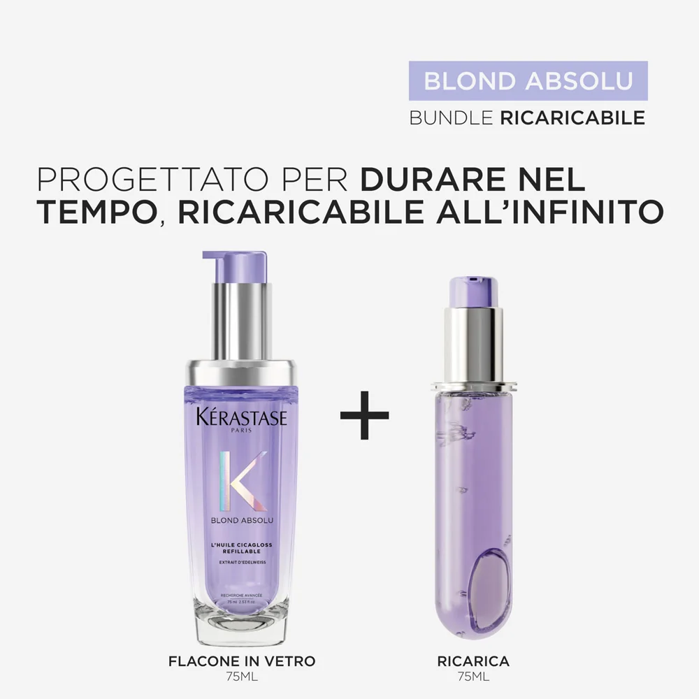 Kerastase Blond Absolu L'Huile Cicagloss 75ml - olio capelli biondi - Image 3