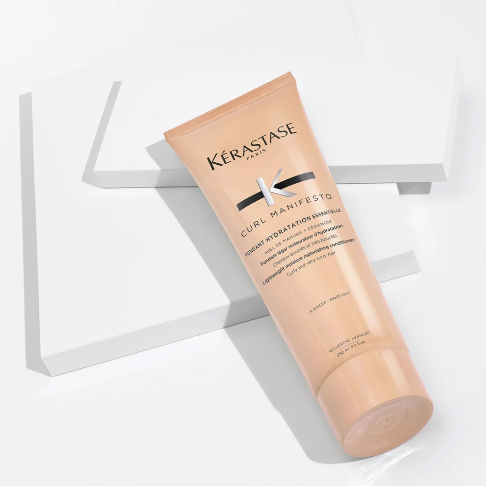 Kerastase Curl Manifesto Fondant Hydratation Essentielle 250ml - balsamo leggero per capelli ricci - Image 3