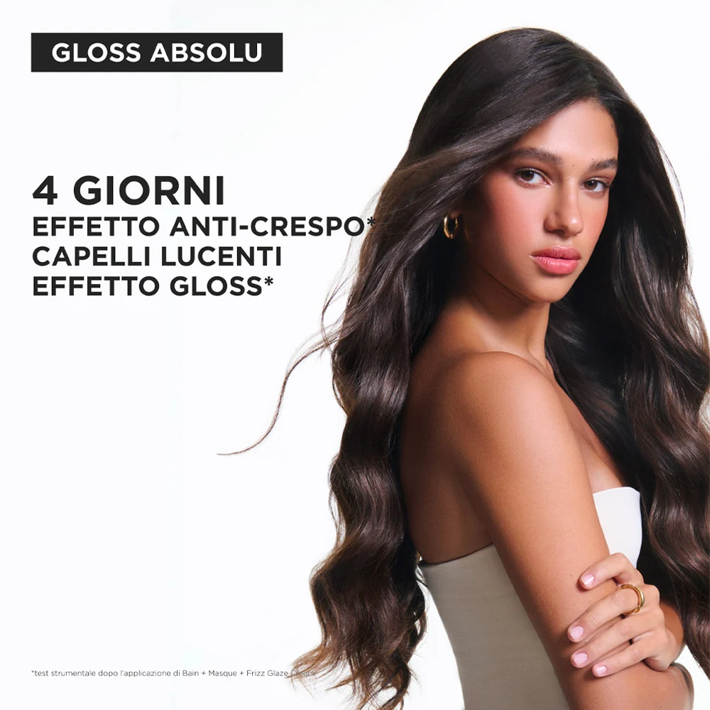 Kerastase Gloss Absolu Bain Creme Hydra Glaze Refill 500ml -  ricarica shampoo illuminante capelli spessi - Image 8