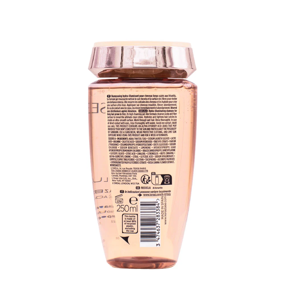 Kerastase Gloss Absolu Bain Hydra Glaze  250ml - shampoo anticrespo illuminante - Image 13
