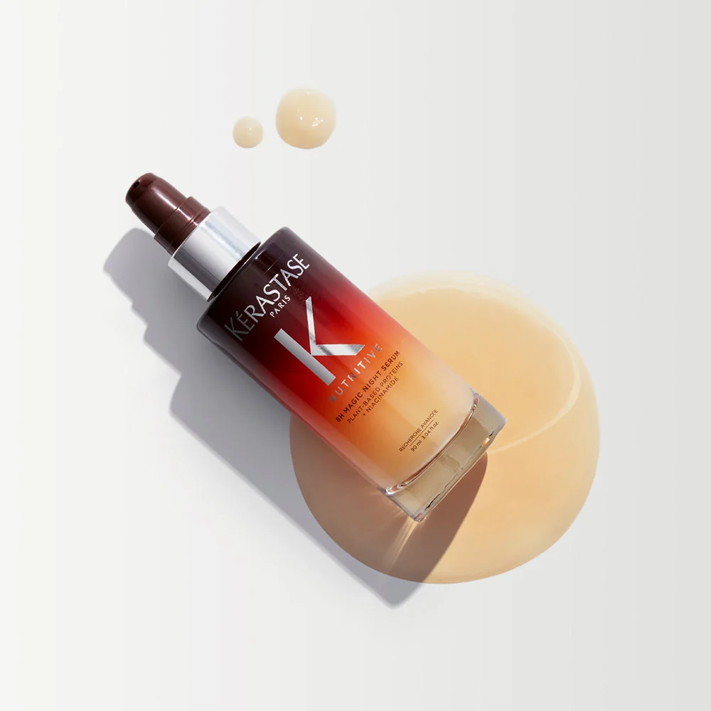Kerastase Nutritive Bain Satin Riche 250ml Masque Intense Riche 250ml 8h Magic Night Serum 90ml - Image 2