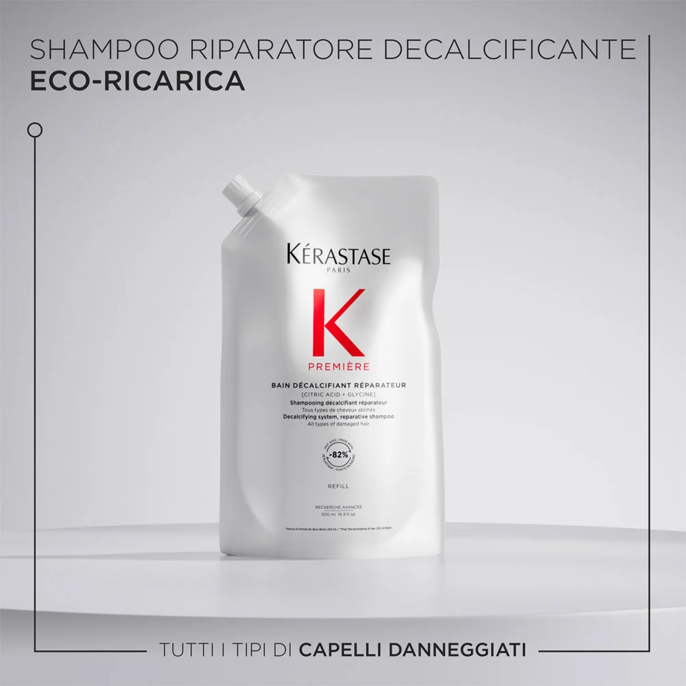 Kerastase Premiere Bain Décalcifiant Réparateur Refill 500ml - eco- ricarica capelli danneggiati - Image 3