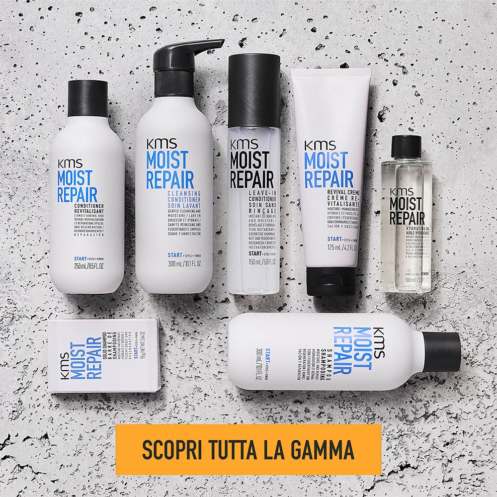 KMS Moist Repair Hydrating Oil 100ml - olio idratante per tutti i tipi di capelli - Image 5