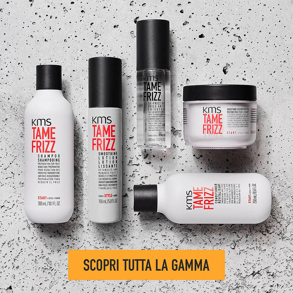 KMS Tame Frizz Smoothing Lotion 150ml - lozione lisciante per capelli medio-grossi e crespi - Image 5