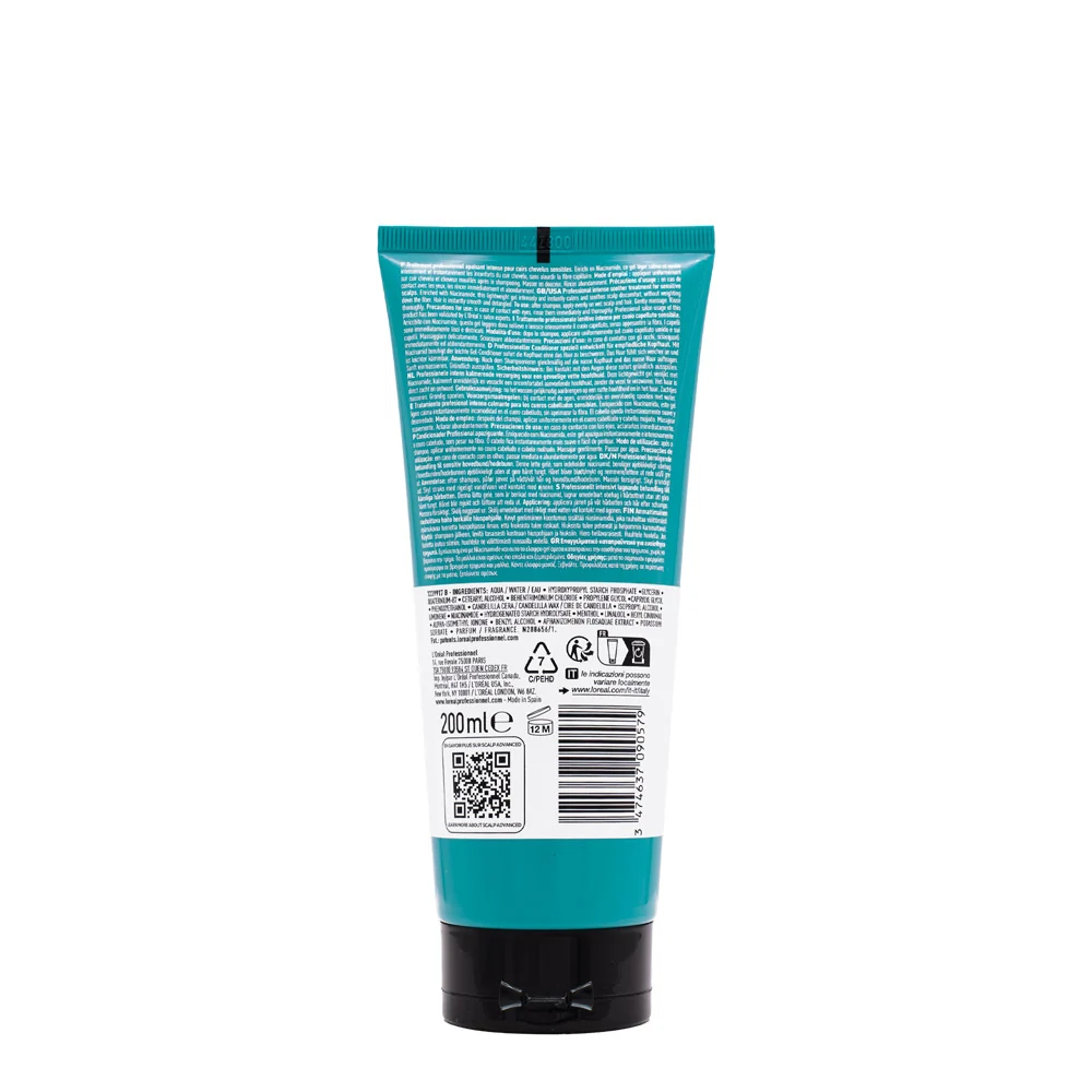 L'Oreal Professionel Scalp Advanced Anti-Discomfort Intense Soother 200ml - trattamento lenitivo - Image 4