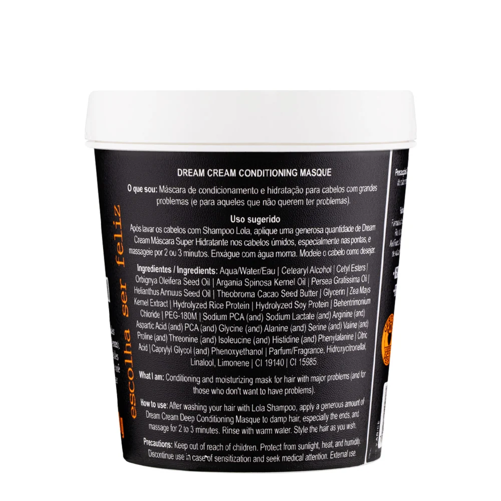 Lola From Rio Dream Cream 200gr - maschera super idratante capelli indisciplinati - Image 4