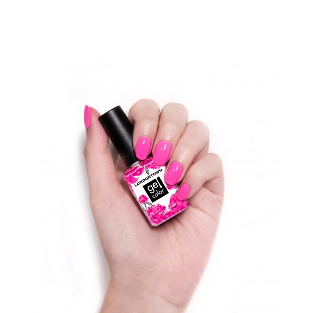 Londontown Gel Color Berry Punch 12ml - smalto semipermanente fucsia - Image 2