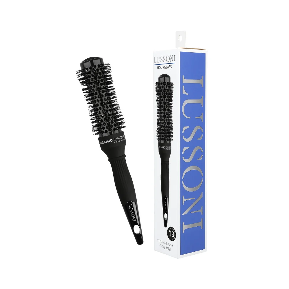 Lussoni Haircare Brush  Hourglasses Styling 33mm - spazzola a clessidra - Image 2