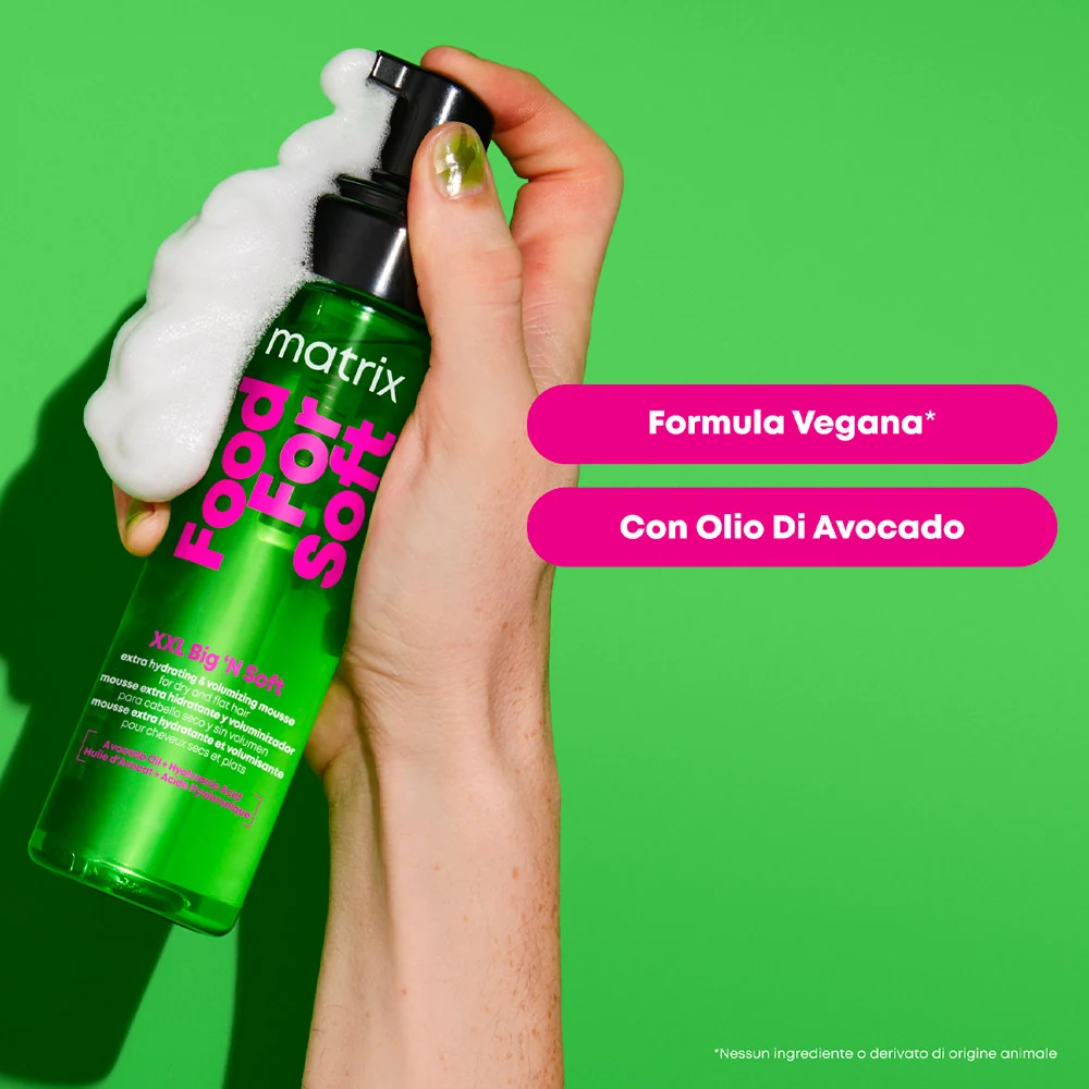 Matrix Food For Soft Mousse XXL Big' N Soft Extra Volume 200ml - mousse volumizzante - Image 12