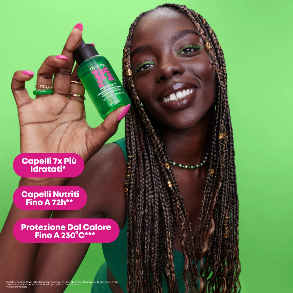Matrix Food For Soft Oil 30ml - olio multi-uso idratante - Image 5