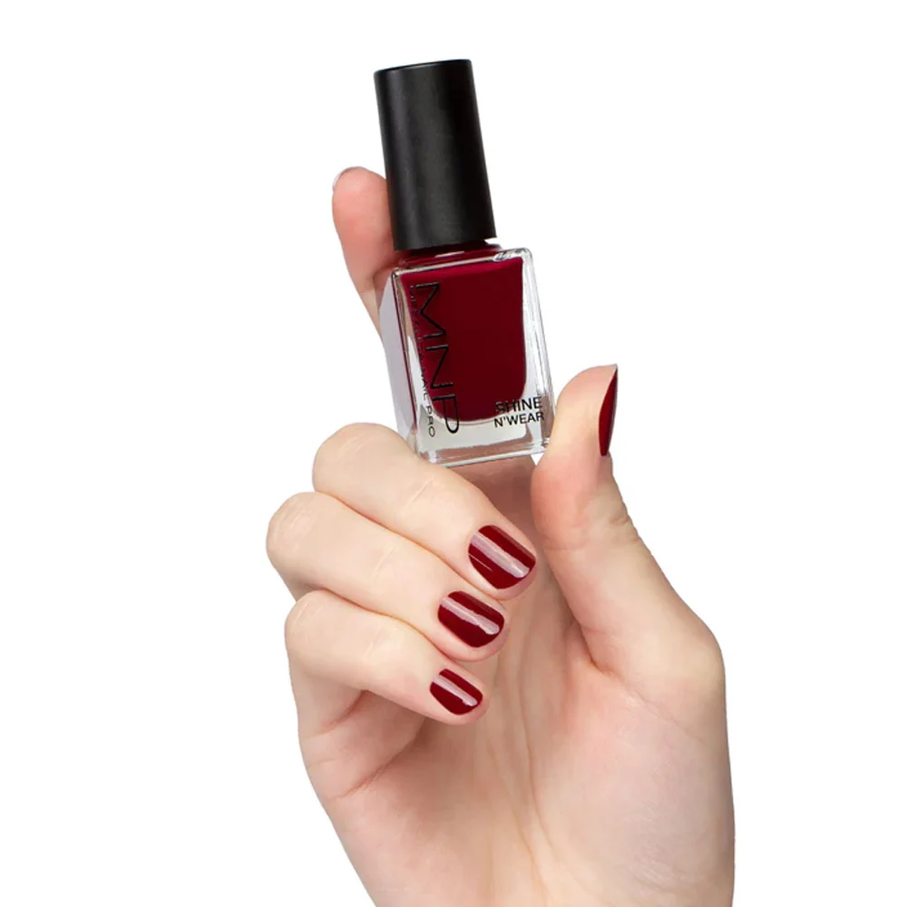 My Nail Pro MNP Shine N' Wear 202 Bordeaux  10ml - smalto classico - Image 2
