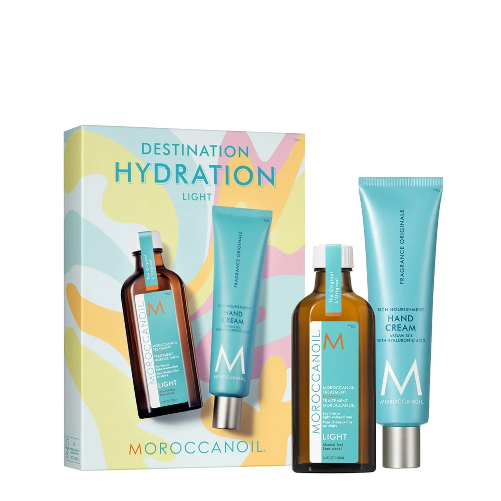 Moroccanoil Destination Hydration Light  -  cofanetto idratazione crema mani in omaggio - Image 2