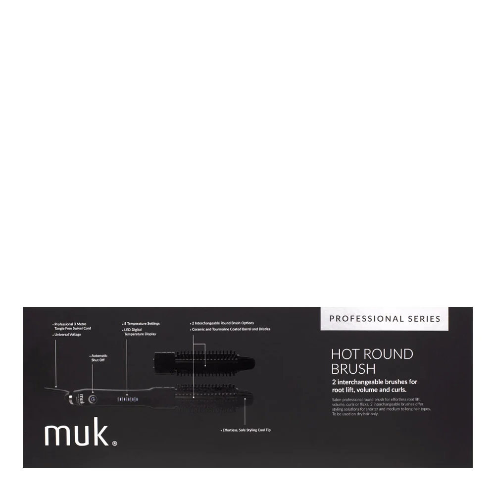 Muk Hot Round Brush - spazzola rotonda elettrica - Image 7