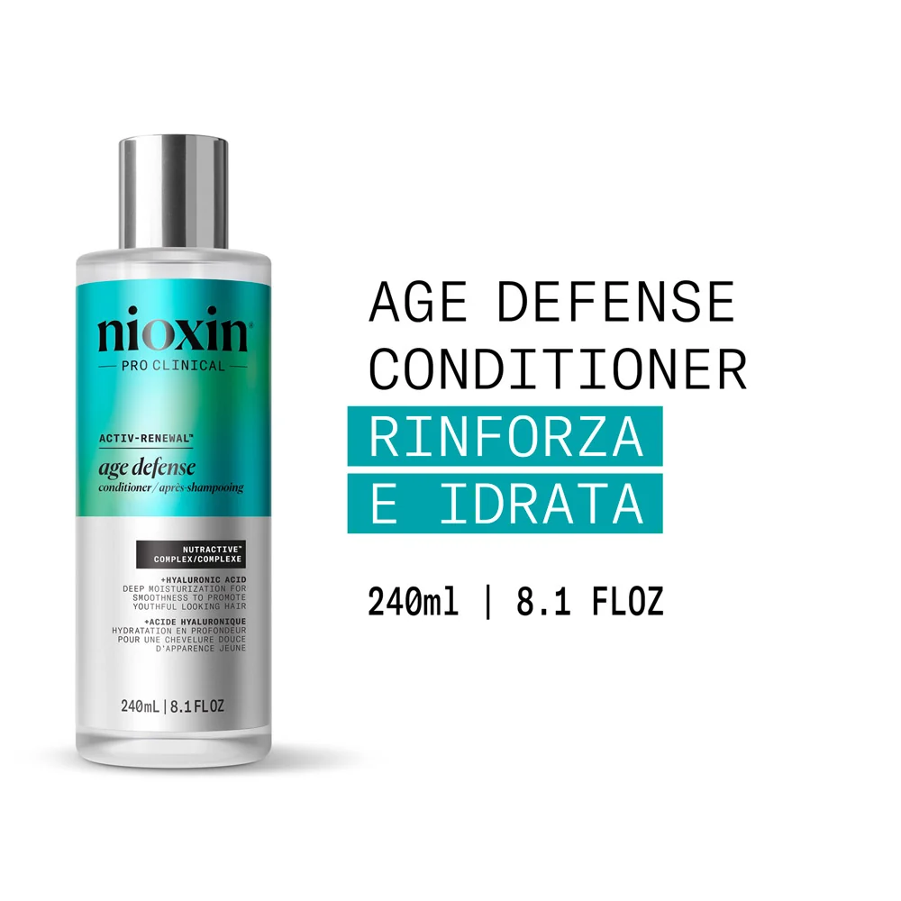 Nioxin Age Defense Conditioner 475ml - balsamo rinforzante - Image 3