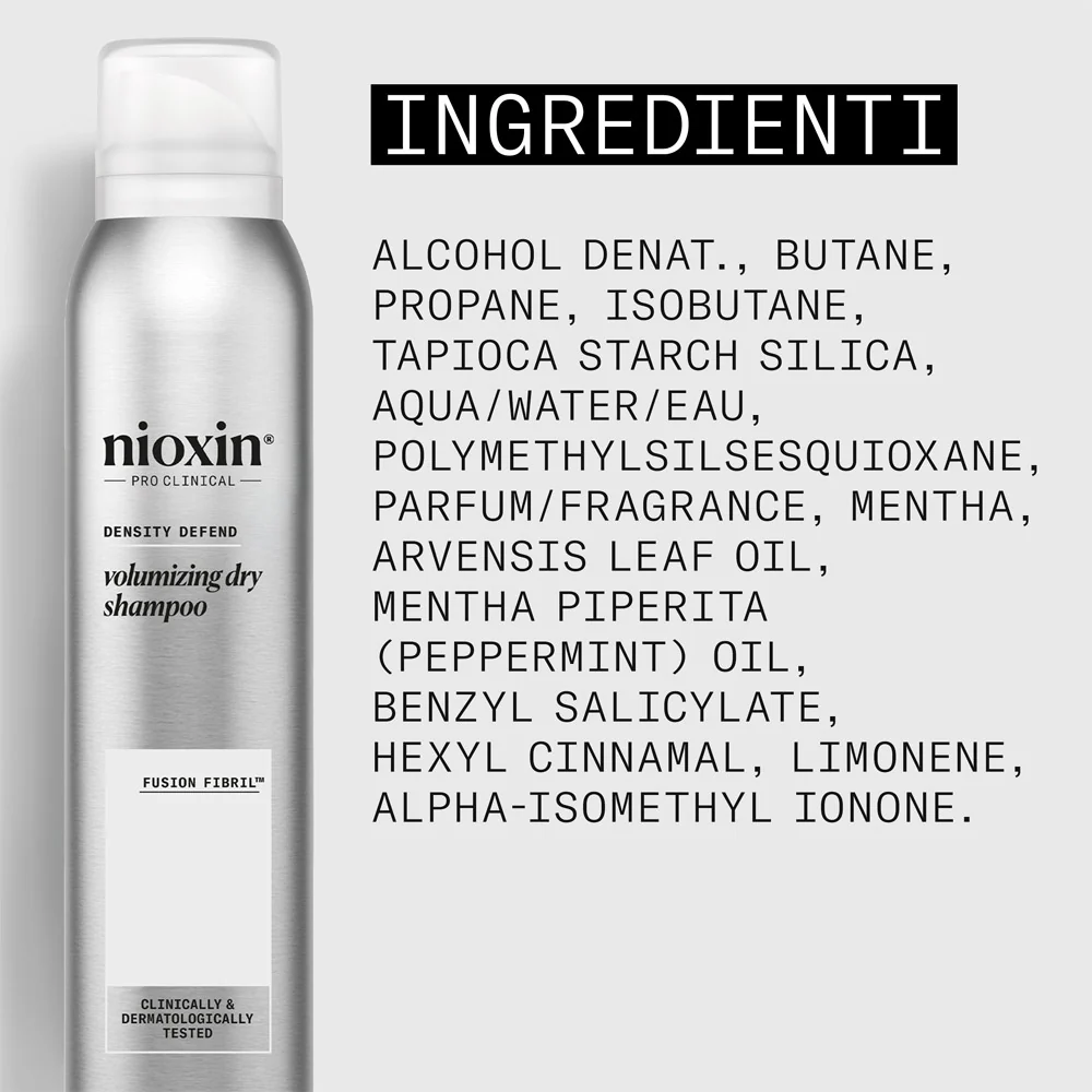 Nioxin Volumising Dry Shampoo 180ml - shampoo secco volumizzante - Image 7