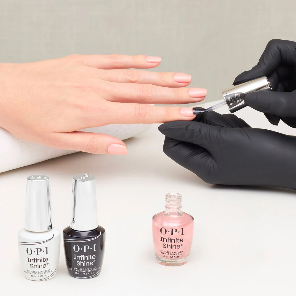 OPI Infinite Shine Glaze Toppers Glass Me Anything 15ml - topper argento - Image 4