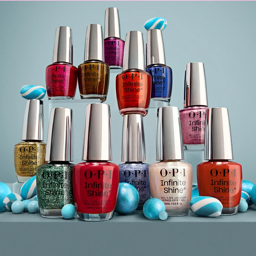 OPI Infinite Shine Holiday 25 Good Enough To Treat Pinkish Delight 15ml - smalto a lunga durata - Image 4