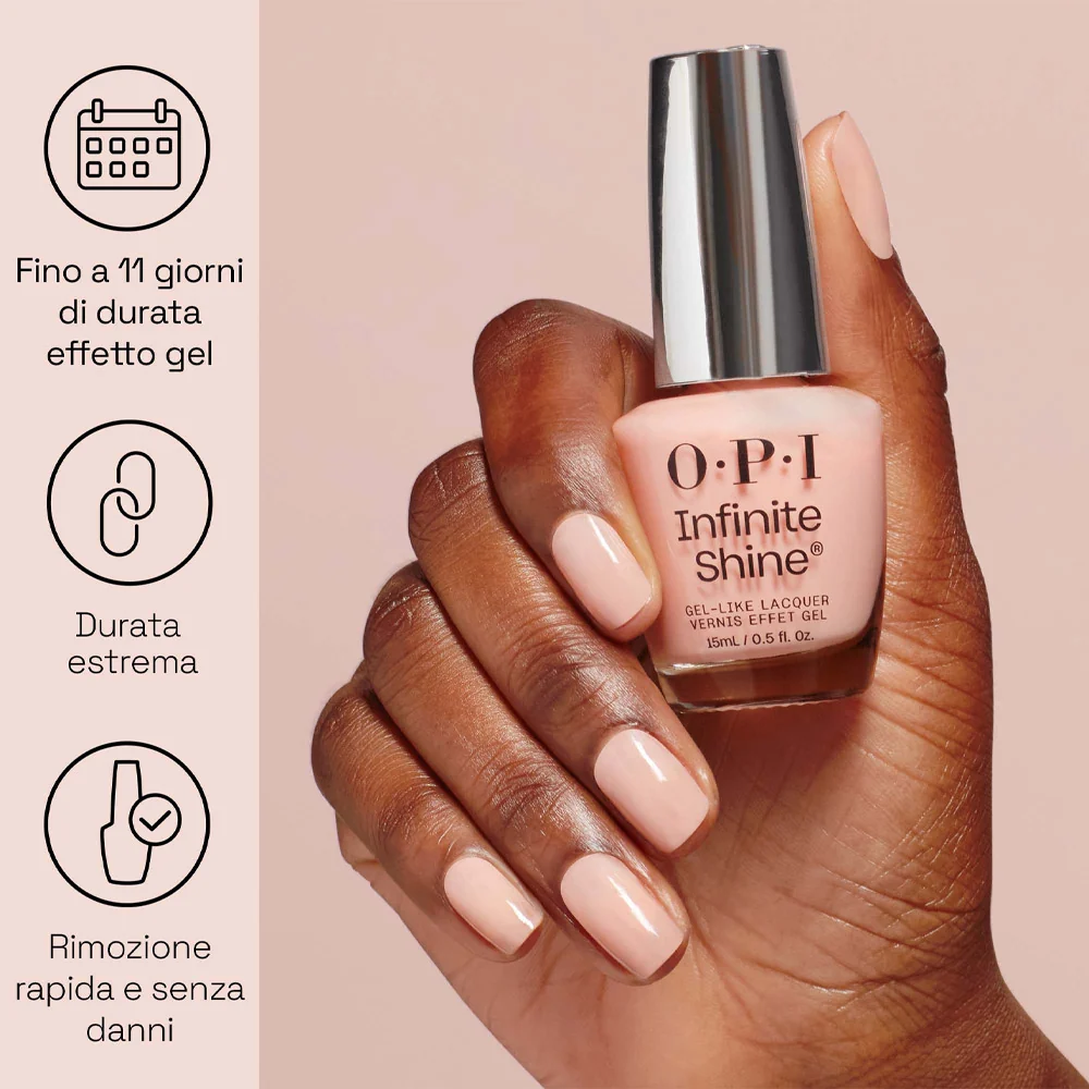 OPI Infinite Shine I'm Dreaming Spring 2025 Sneak a Pink 15ml - smalto a lunga durata - Image 3