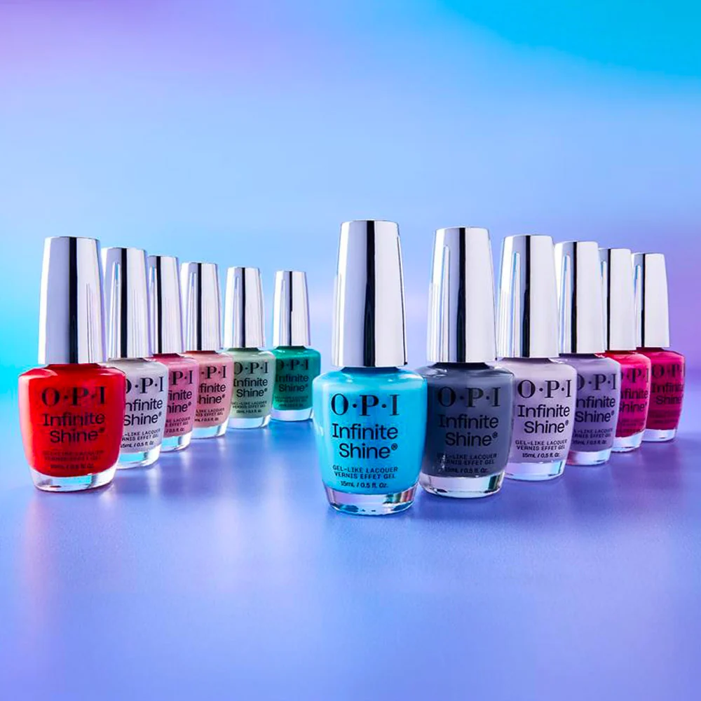 OPI Infinite Shine Spring 26 The New OPIcons Sea Me Now 15ml - smalto a lunga durata blu - Image 4
