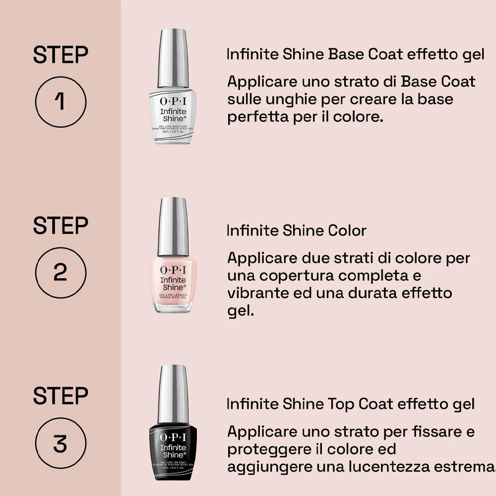 OPI Infinite Shine What's Your Mani-Tude? Track Suited Cutie 15ml - smalto a lunga durata - Image 7