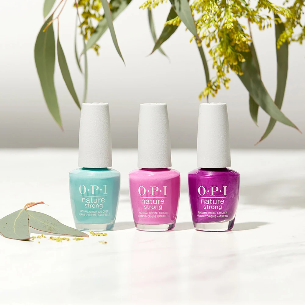 OPI Nature Strong NAT006 Emflowered 15ml - smalto vegano - Image 5
