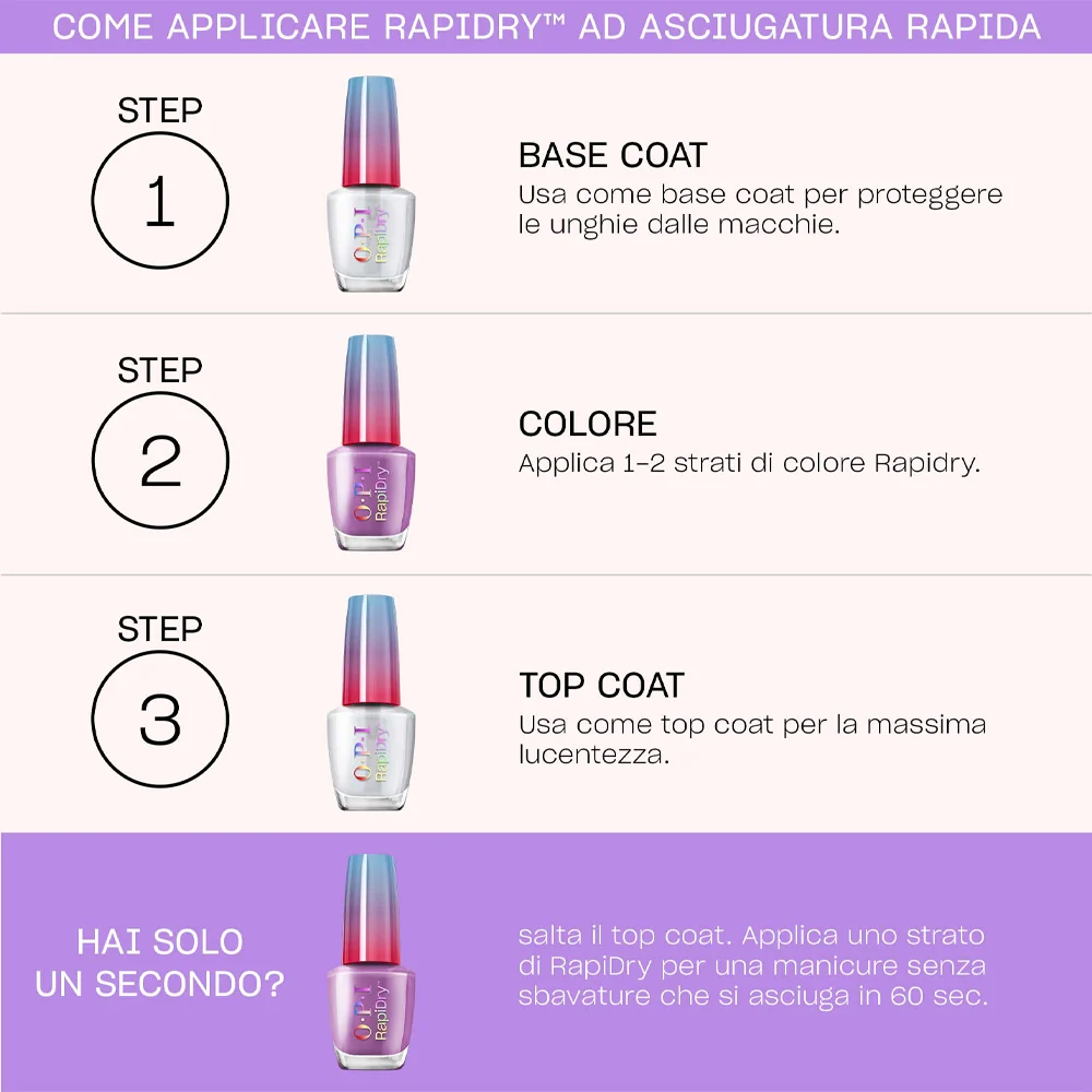 OPI Rapidry Screen-Grab Green 9ml - smalto asciugatura rapida - Image 6