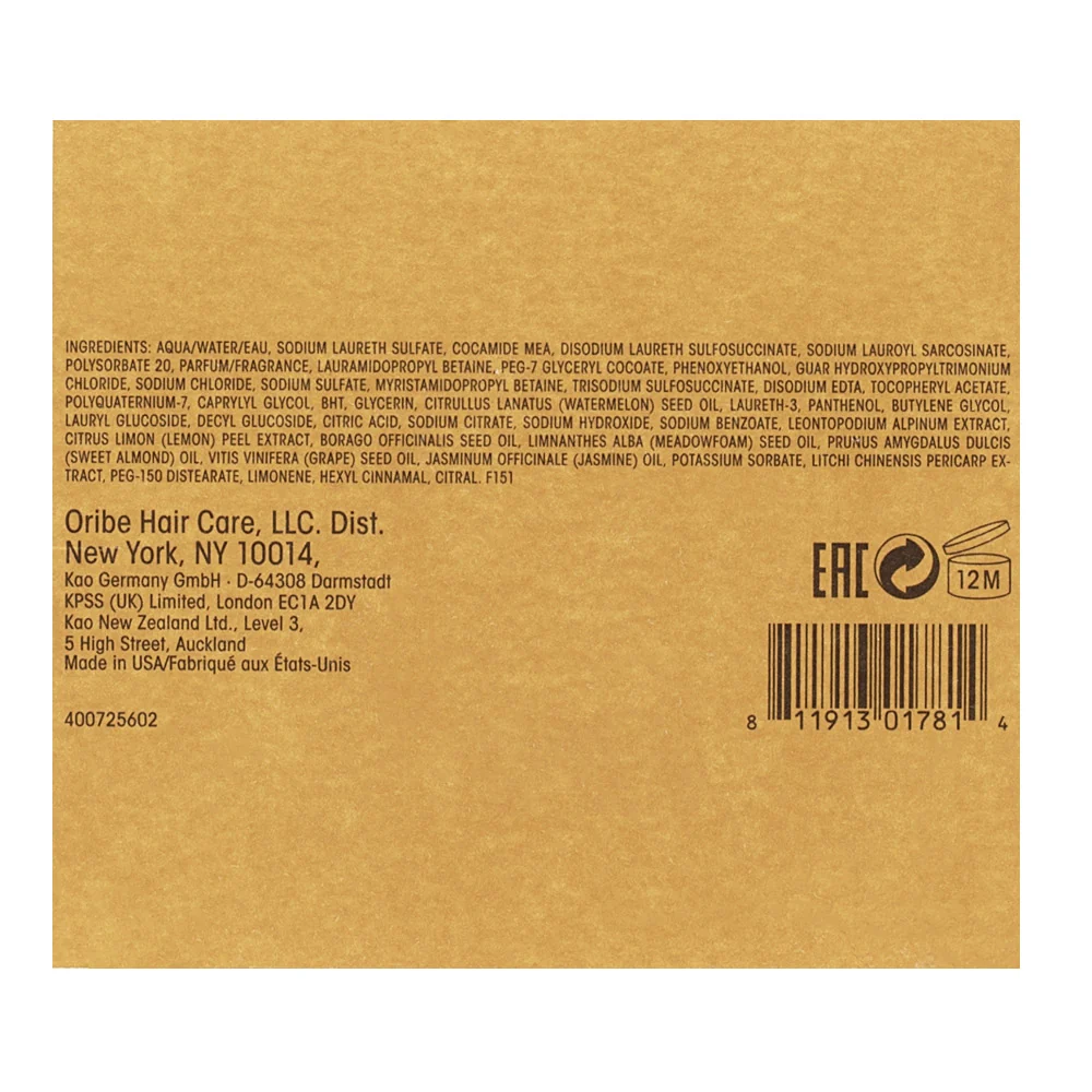 Oribe Côte d'Azur Revitalizing Hand Wash 300ml - sapone mani rivitalizzante - Image 3