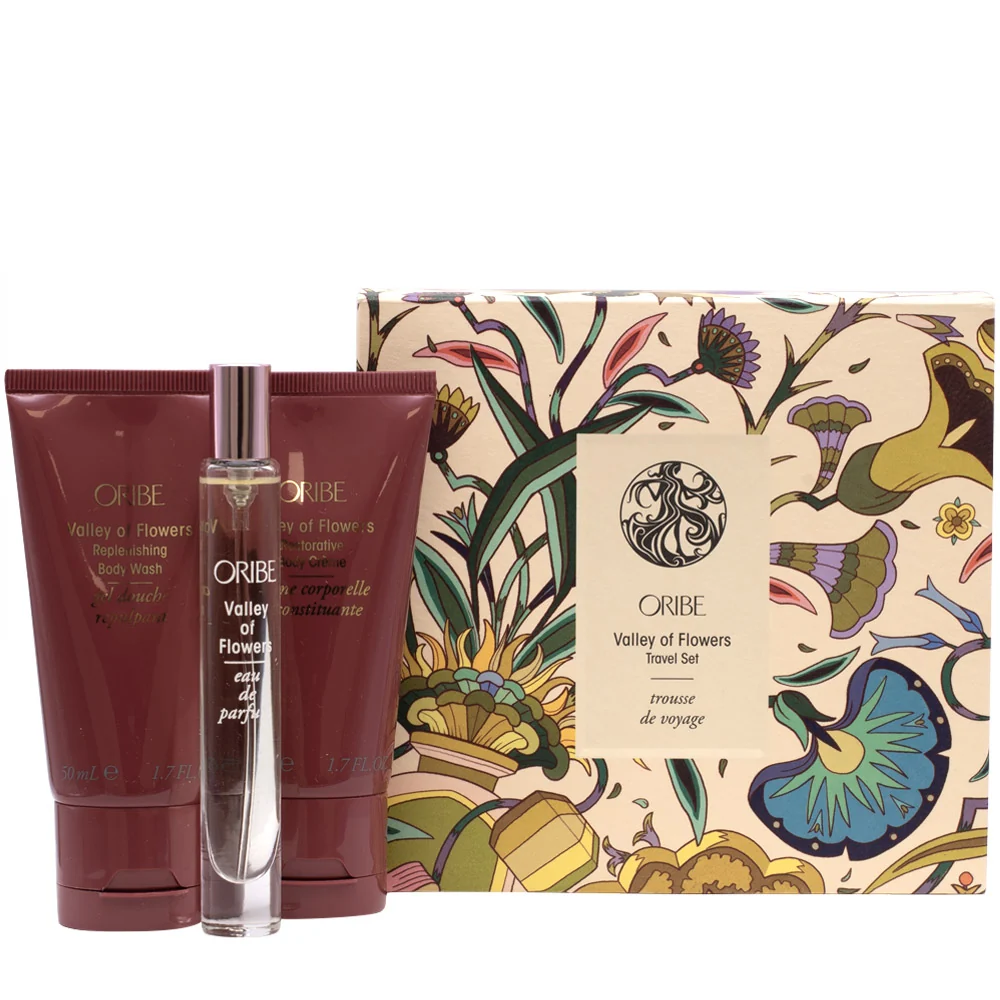 Oribe Valley Of Flowers Travel Set - cofanetto corpo 
