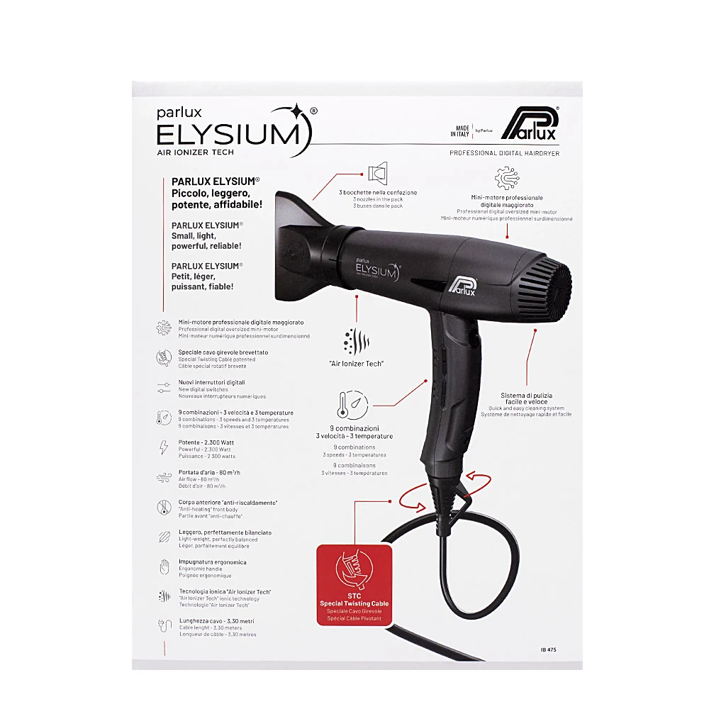 Parlux Elysium Azzurro Galassia - asciugacapelli - Image 10