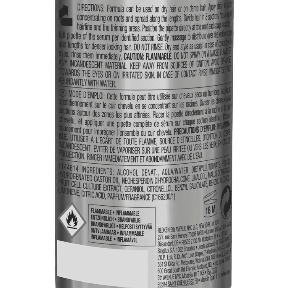 Redken Stemoxydine 5% Thickening Treatment 90ml - siero densificante capelli - Image 4