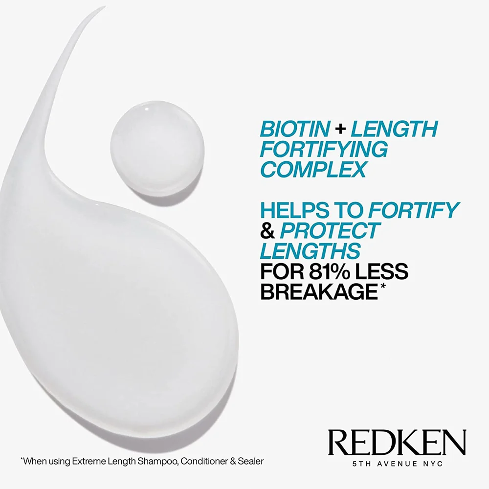 Redken Extreme Length Shampoo 300ml Conditioner 300ml - Image 3