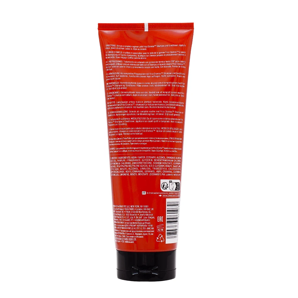 Redken Frizz Dismiss Rebel Tame Leave-In 250ml - termoprotettore lisciante - Image 4