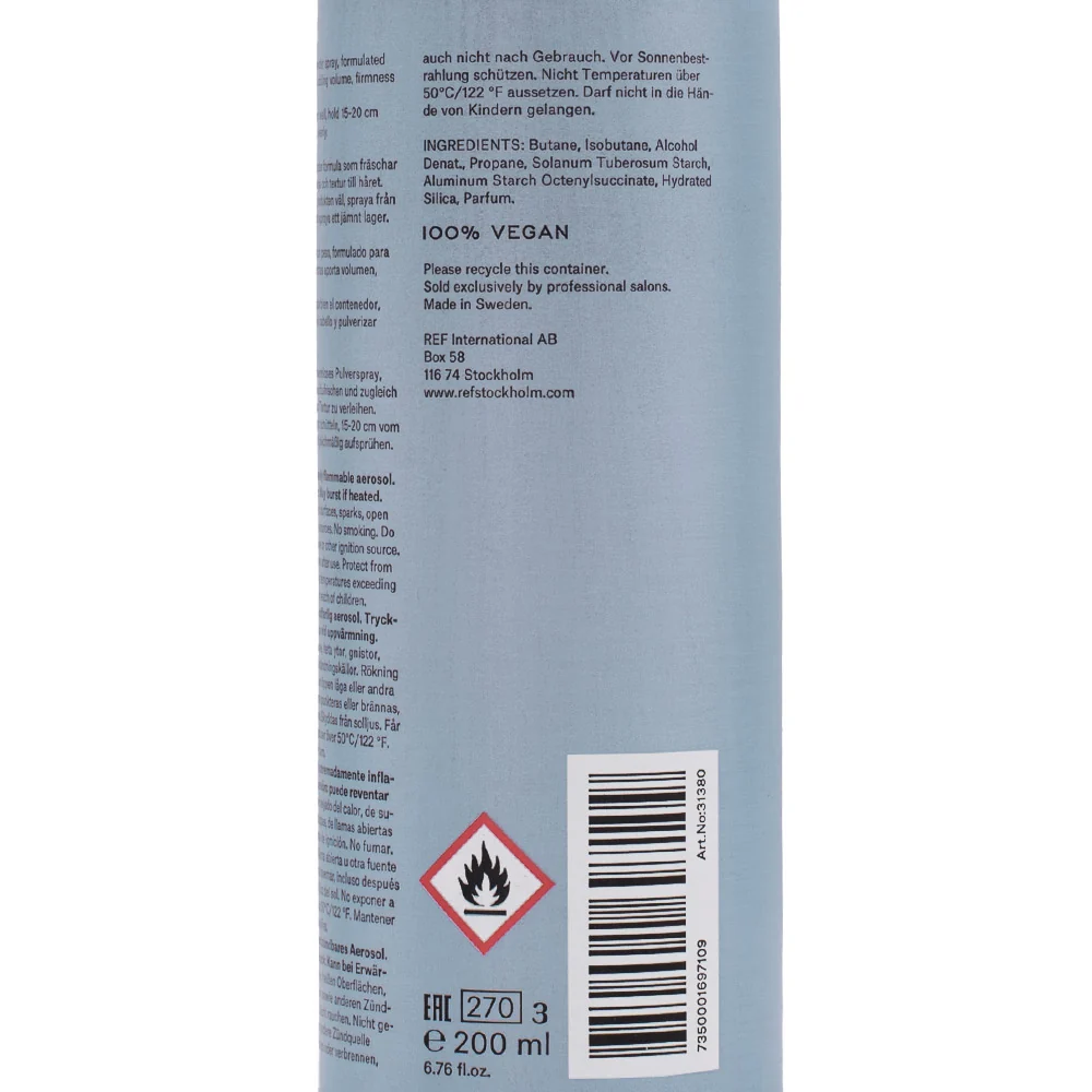 Stockholm Sweden Ref Dry Shampoo N°204 200ml - shampoo secco - Image 3