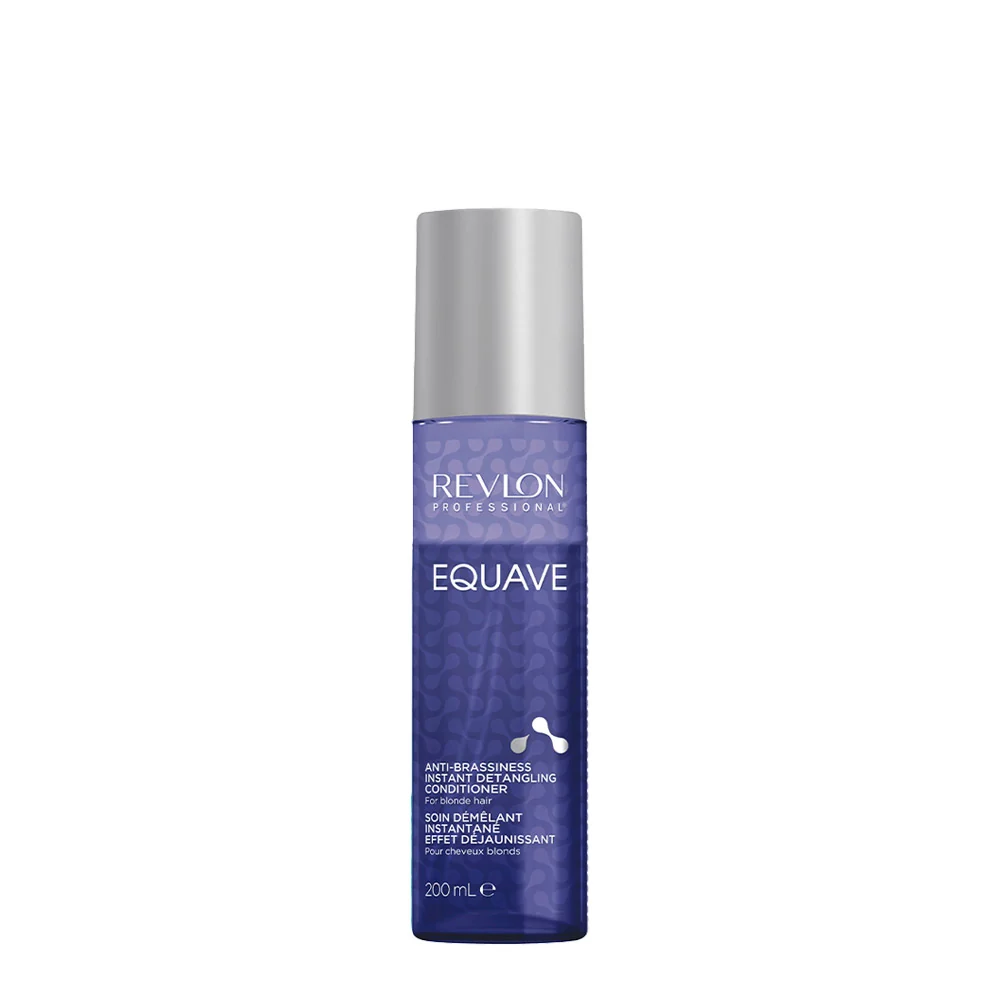 Revlon Equave Anti-Brassiness Instant Detangling Conditioner 200ml - balsamo leave-in antigiallo
