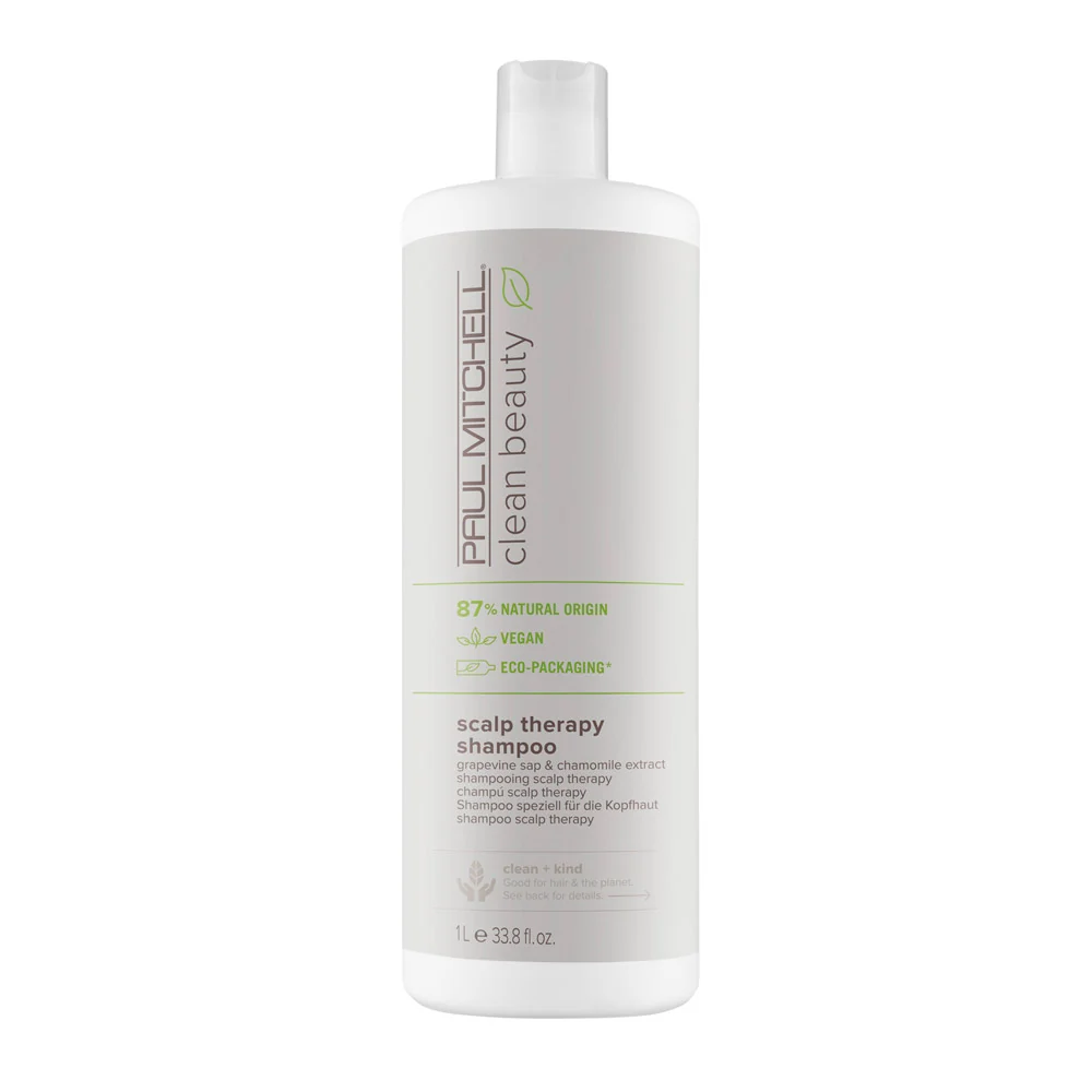 Paul Mitchell Clean Beauty Scalp Therapy Shampoo 1000ml - shampoo purificante