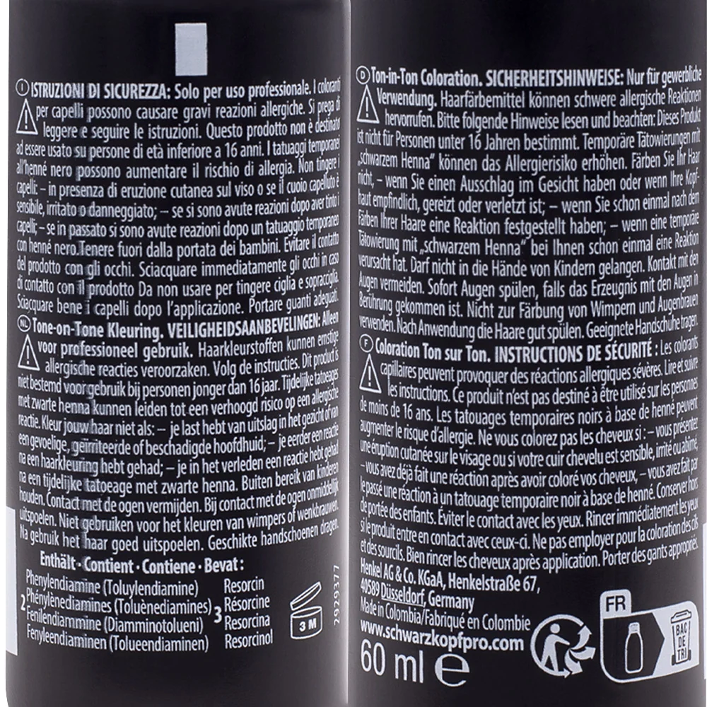 Schwarzkopf Igora Vibrance  6-68 Biondo Scuro Cioccolato Rosso 60ml - colorazione tono su tono - Image 2