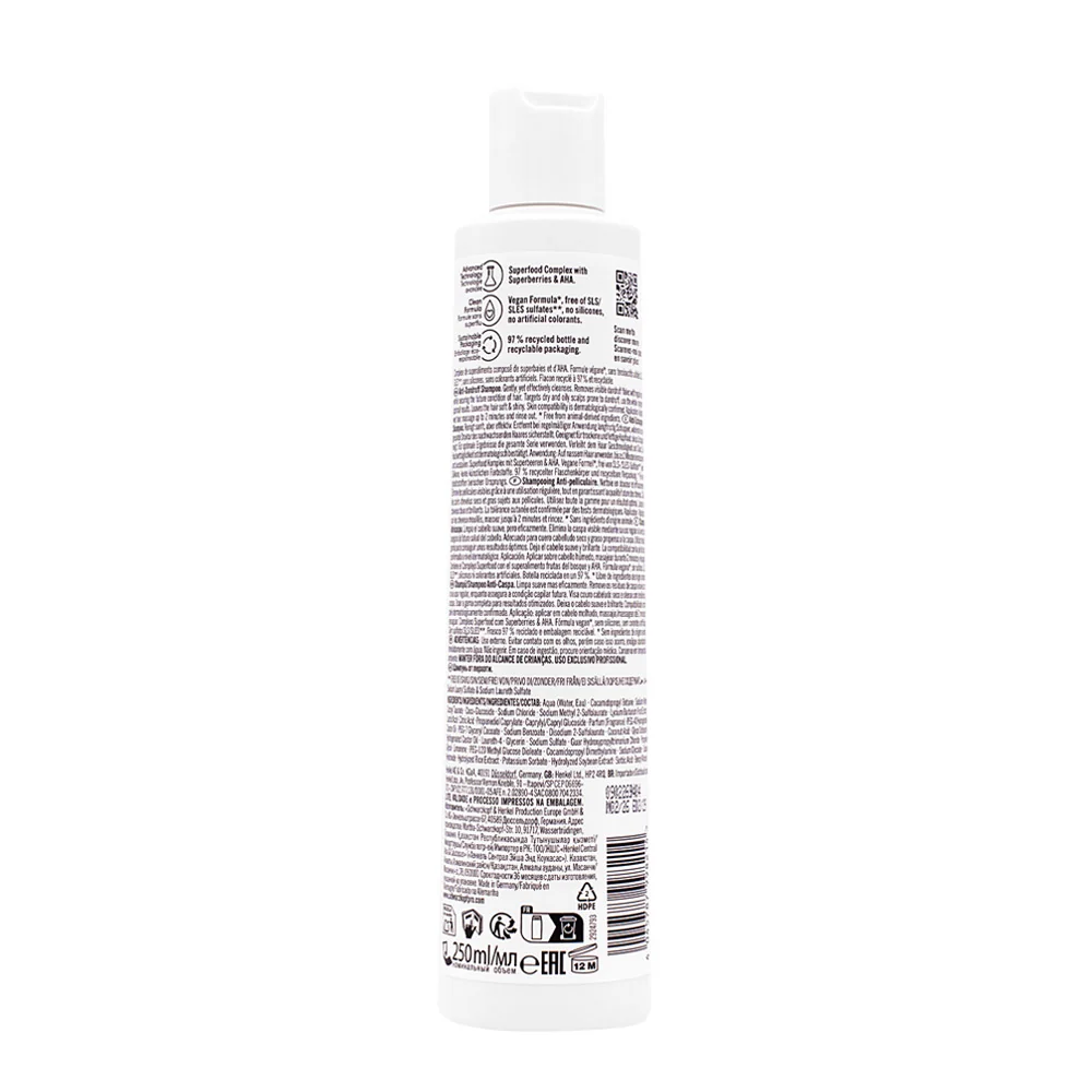 Schwarzkopf Professional BC Bonacure Scalp Care Anti-Dandruff Shampoo 250ml - shampoo anti forfora - Image 2