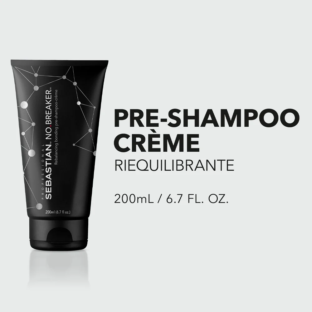 Sebastian No Breaker Rebalancing Bonding Pre-Shampoo Cream 200ml - pre shampoo capelli danneggiati - Image 3