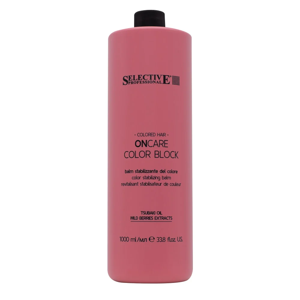 Selective Professional On Care Color Block Balm 1000ml - balm stabilizzante del colore