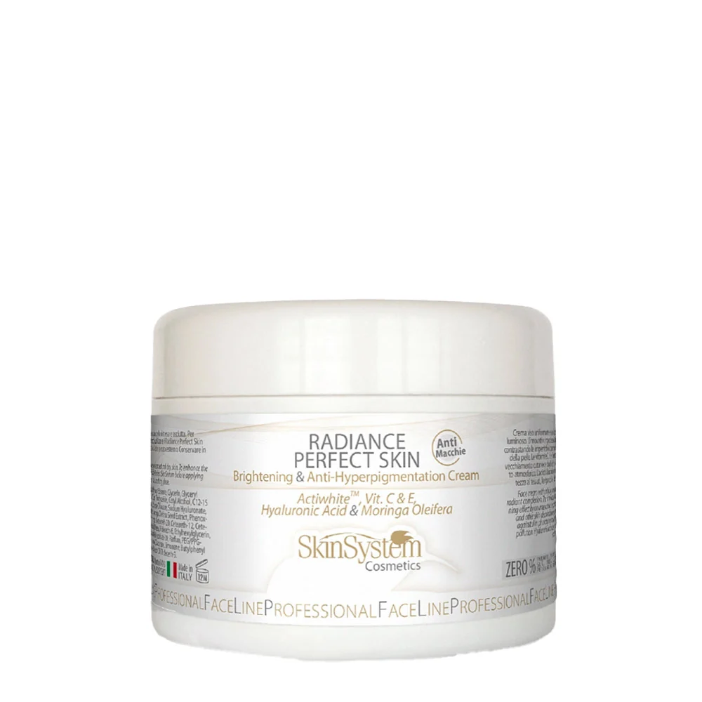 SkinSystem Radiance Perfect Skin Brightening & Anti-Hyperpigmentation Cream 250ml - crema antimacchie