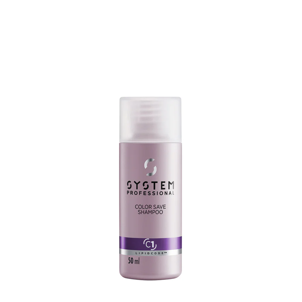 System Professional Color Save Shampoo C1 50ml - shampoo capelli colorati