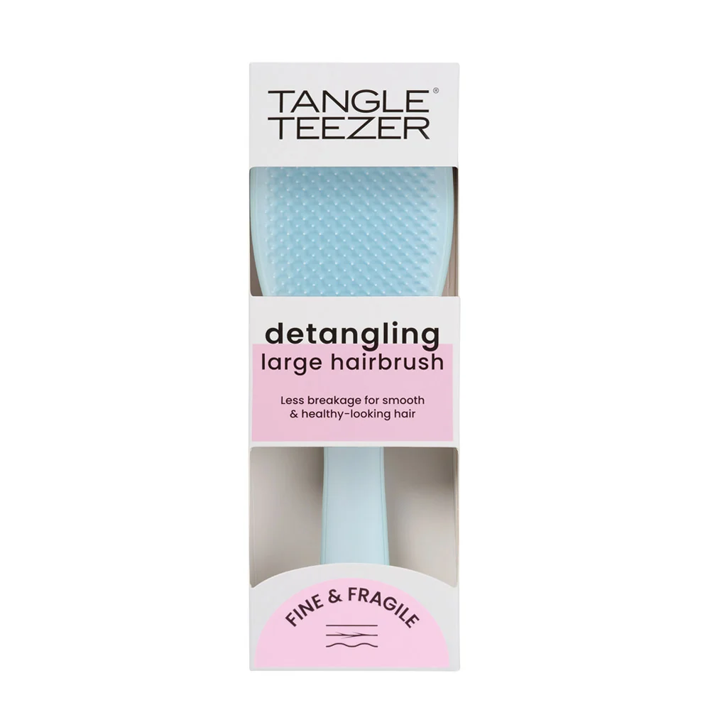 Tangle Teezer The Large Ultimate Detangler Fine & Fragile Seafoam Blue - spazzola per capelli fini e fragili - Image 3