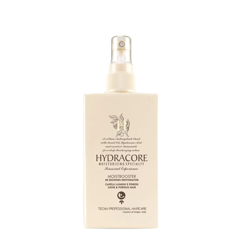 Tecna Hydracore Moistbooster 200ml - siero idratante lunghezze e punte