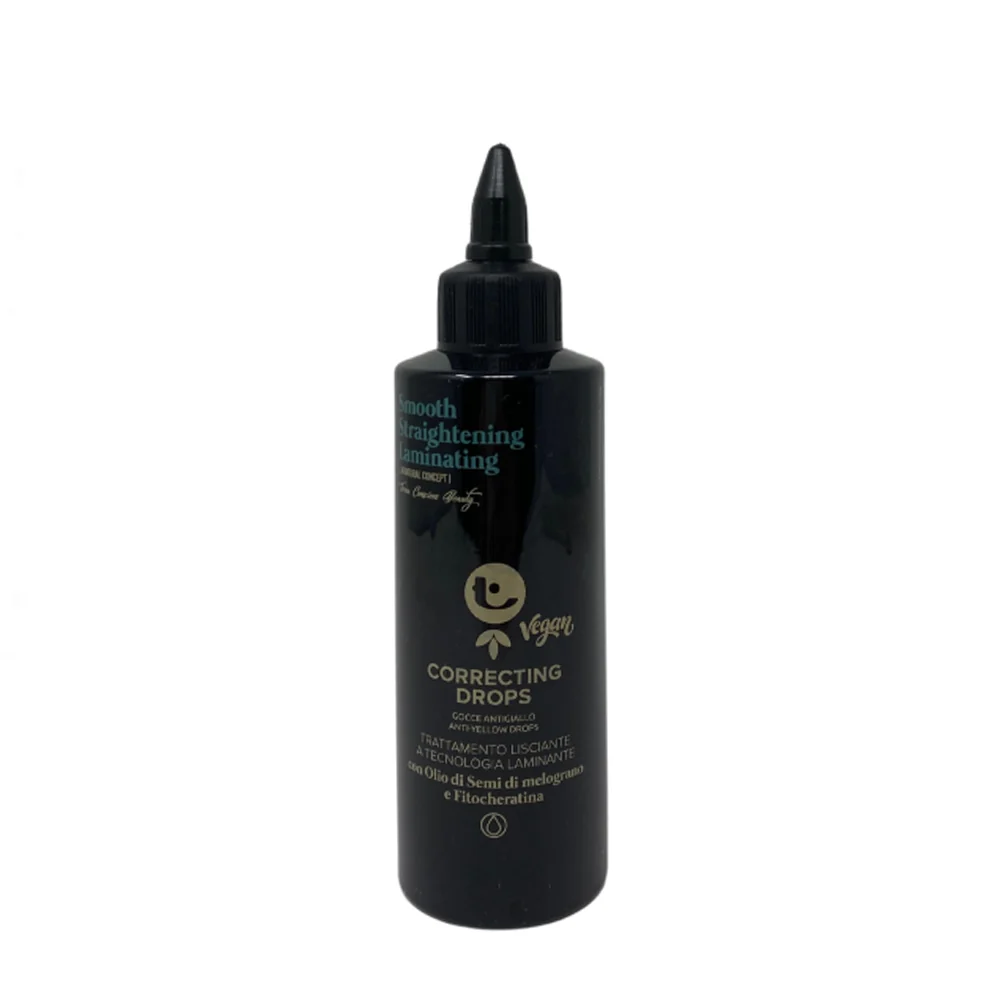 Tecna Smooth Straightening Laminating Correcting Drops 150ml - gocce antigiallo