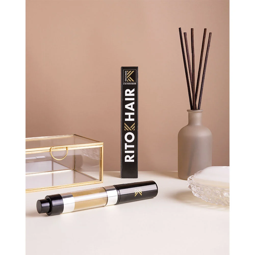 Tricomix Ritok Hair Black 4gr - polvere coprente per ricrescita nero - Image 2