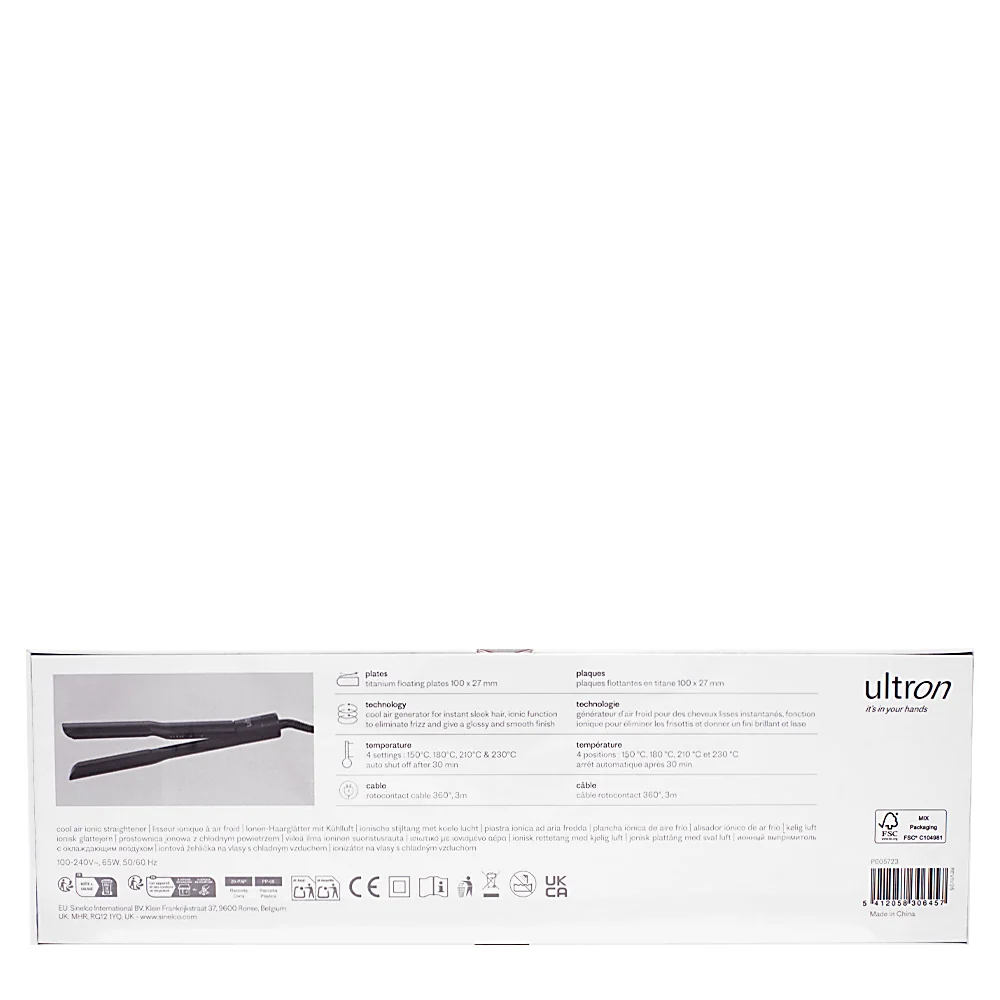 Ultron Cool Air Flat Iron Varuna - piastra - Image 11